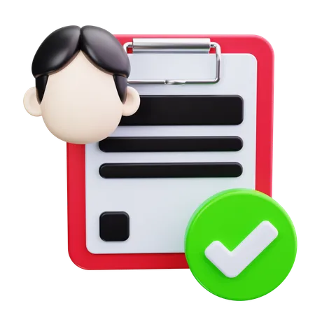 Clipboard  3D Icon