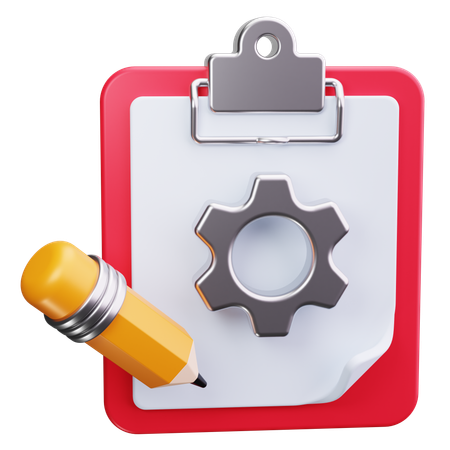 Clipboard  3D Icon