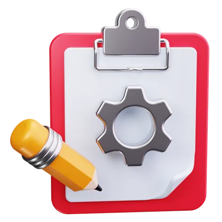 Clipboard  3D Icon