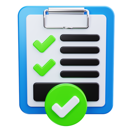 Clipboard  3D Icon