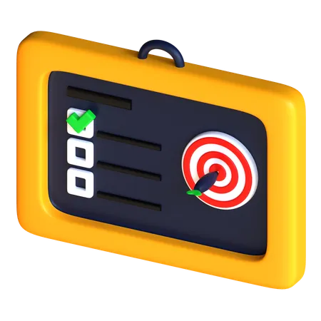 Clipboard  3D Icon