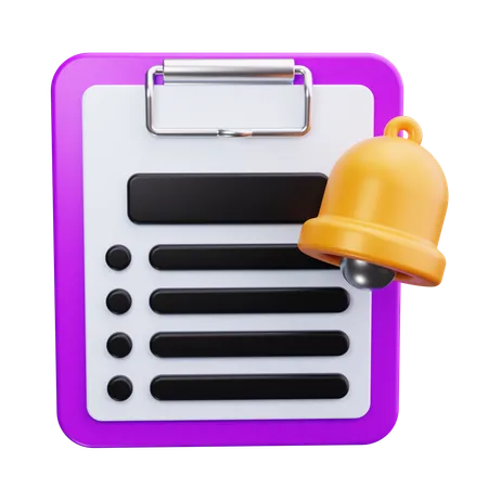 Clipboard  3D Icon