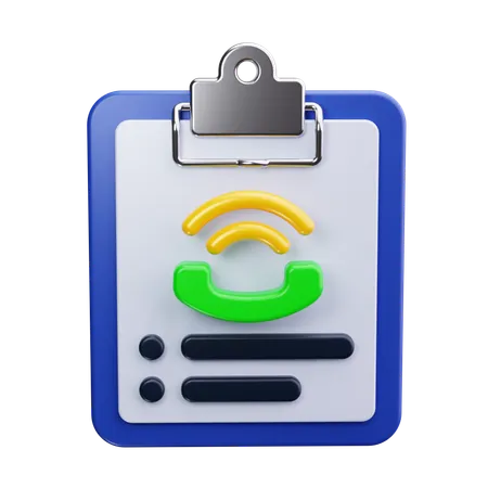 Clipboard  3D Icon