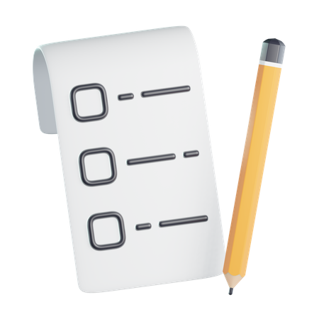 Clipboard  3D Icon