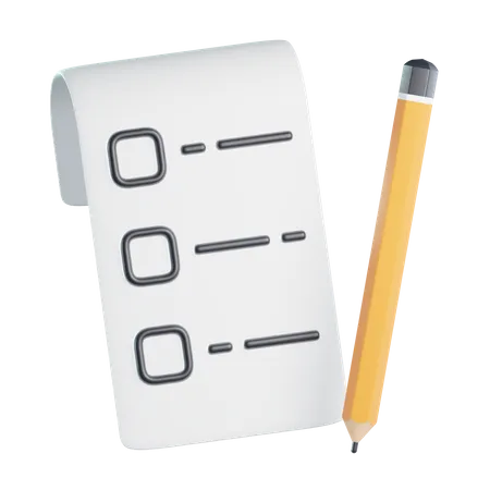 Clipboard  3D Icon