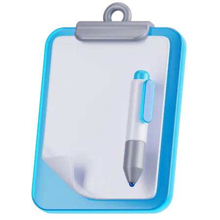 Clipboard  3D Icon