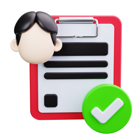 Clipboard  3D Icon