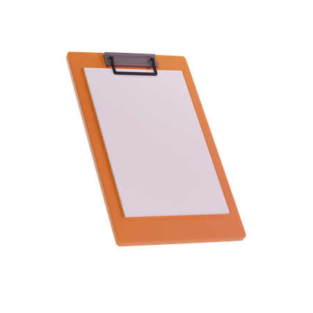 Clipboard  3D Icon