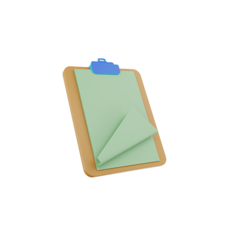 Clipboard  3D Icon