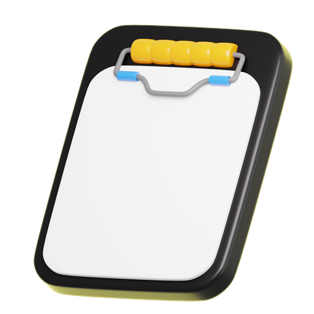 Clipboard  3D Icon