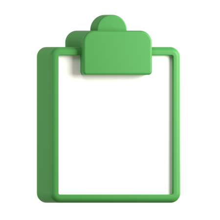 Clipboard Text Box  3D Icon