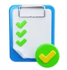 Clipboard With Document