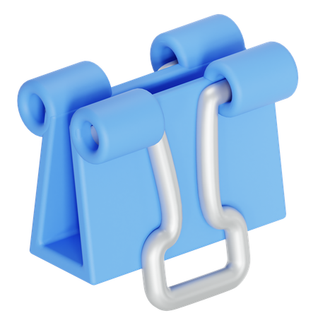 Clipe de fichário  3D Icon