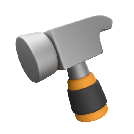 Clipping Hammer  3D Icon