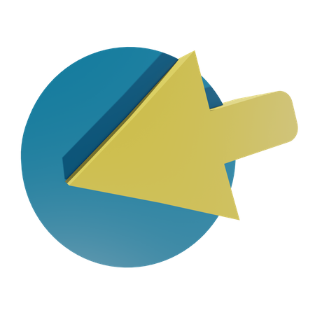 Clique em parar  Ícone 3D