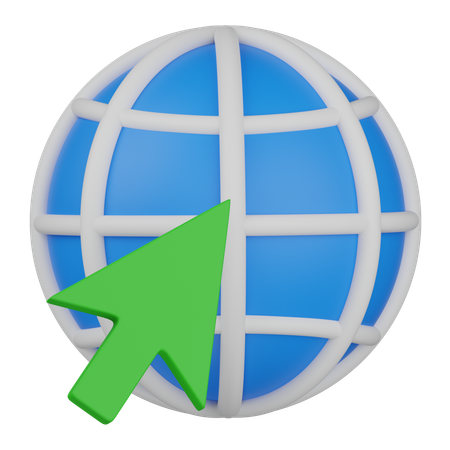 Cliquez sur le navigateur  3D Icon
