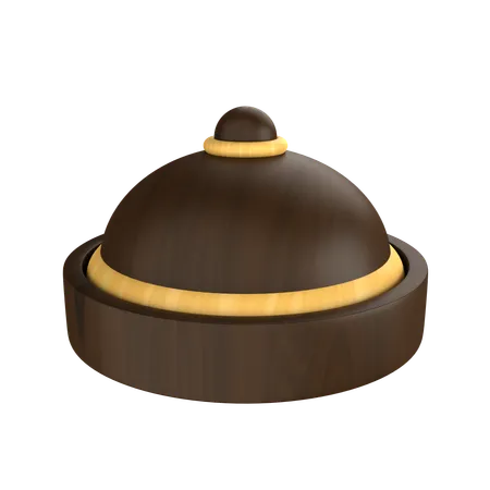 Cloche de comida  3D Icon