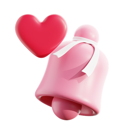 Cloche d'amour  3D Icon