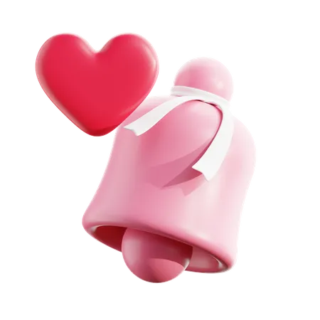 Cloche d'amour  3D Icon