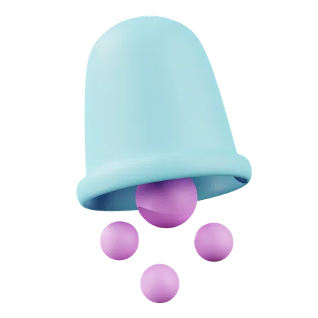 Cloche de fête  3D Icon