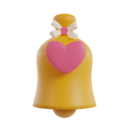 Cloche de mariage  3D Icon