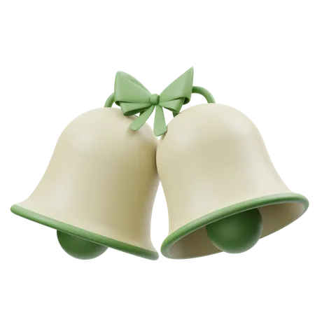 Cloche de mariage  3D Icon