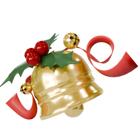 Cloche de Noël  3D Icon