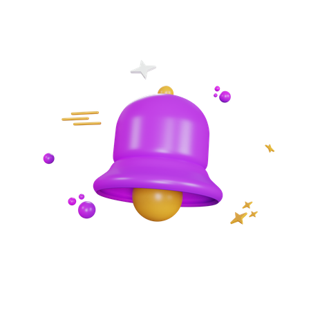 Cloche de notification  3D Icon