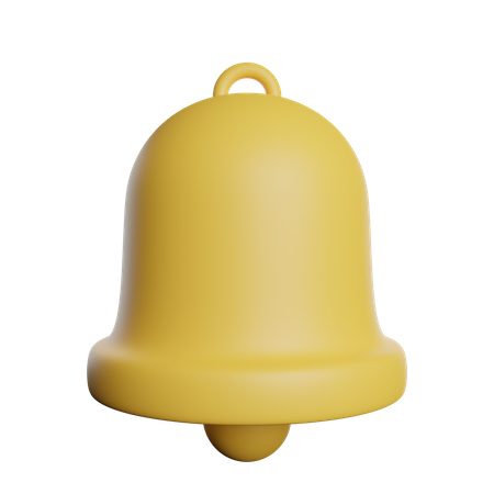 Cloche de notification  3D Icon