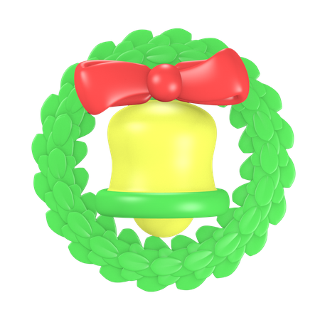 Cloche de notification de couronne  3D Icon