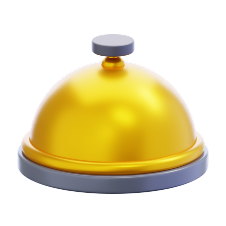 Cloche de réception  3D Icon