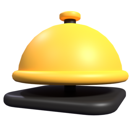 Cloche de réception  3D Illustration