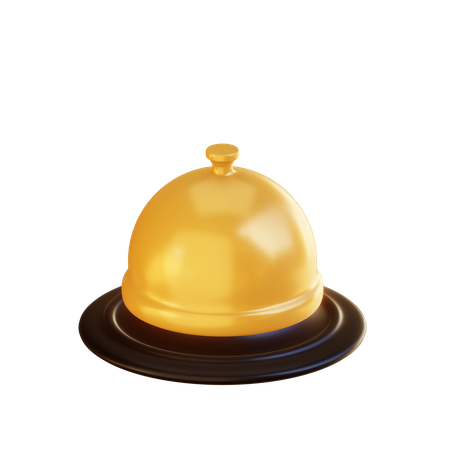 Cloche de réception  3D Icon