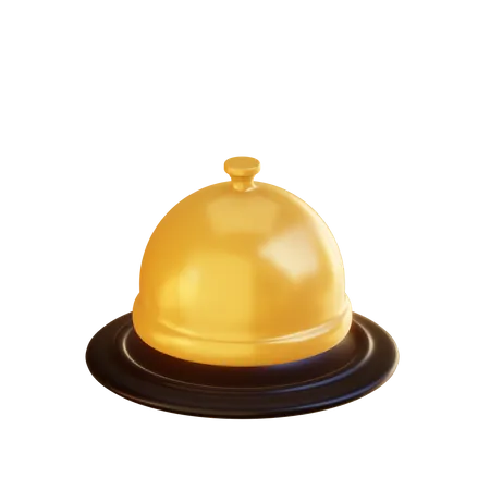 Cloche de réception  3D Icon