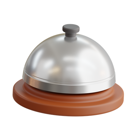 Cloche de réception  3D Icon