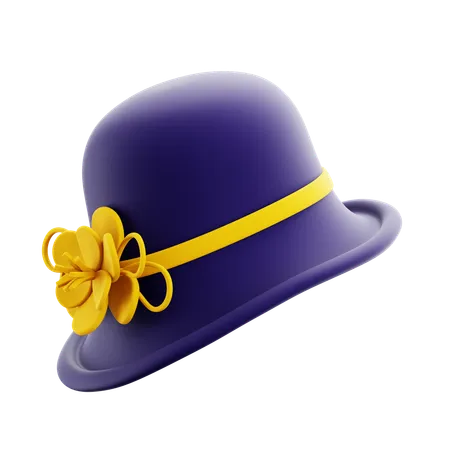Cloche Hat  3D Icon