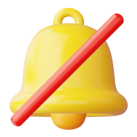 Cloche éteinte  3D Icon