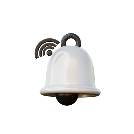 Cloche intelligente  3D Illustration