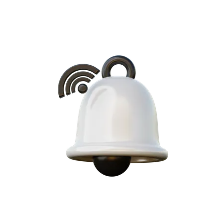 Cloche intelligente  3D Illustration