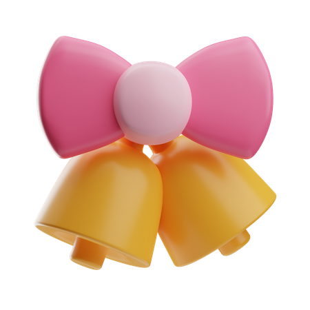 Cloches de mariage  3D Icon