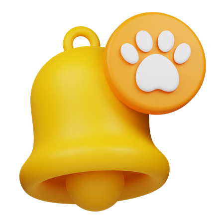 Cloche pour animaux de compagnie  3D Icon