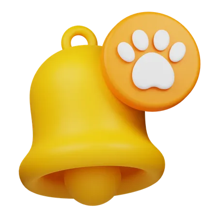 Cloche pour animaux de compagnie  3D Icon