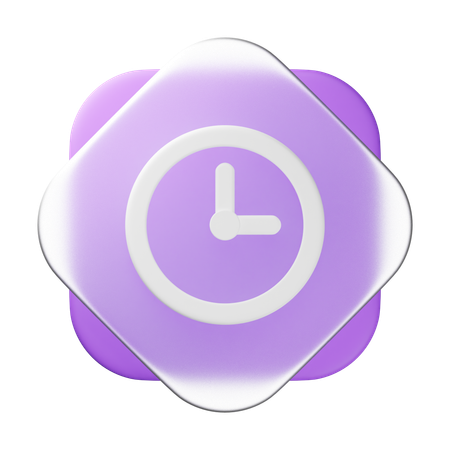 Clock  3D Icon