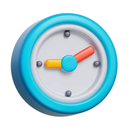 時計  3D Icon