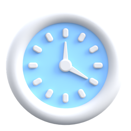 Clock  3D Icon