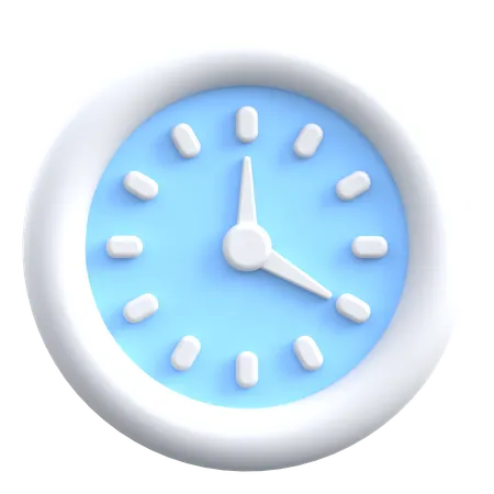 Clock  3D Icon