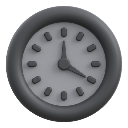時計  3D Icon