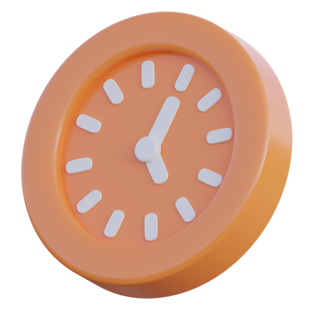 Clock  3D Icon