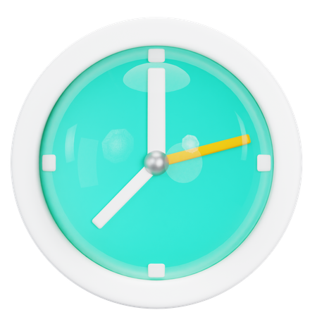 Clock  3D Icon