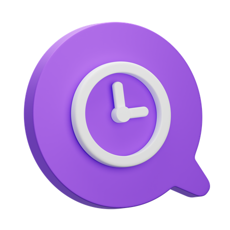 Clock  3D Icon